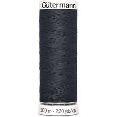 Blåa Sytråd Gutermann Sew All Thread Dark Anthracite (Shade 799) 200m