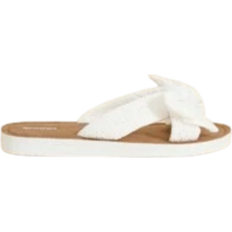 Slides Shein Styleloop Fashion White Slides For Women, Bow Decor Cross Strap Slippers For Summer Vacation Shoes Summer Back To School Shoes College Student Shoes Boho Feels Vintage Cottage Core Frenchy Shoes Spring Shoes Spring Break Easter For Casual Beach Style