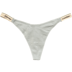 Calvin Klein Blåa Trosor Calvin Klein Dipped String Thong - Blå