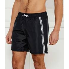 Emporio Armani Badkläder Emporio Armani Badshorts Med Dragsko Bomull - Svart