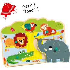 Knob Puzzles Djeco Baobab 5 Pieces
