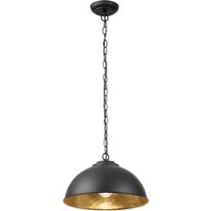 Endon Colman Black Pendant Lamp ∅ 34.5cm
