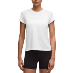 Lululemon Train To Be Short-Sleeve Shirt - White