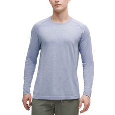 Lululemon Metal Vent Tech Long Sleeve Updated Fit Shirt - Washed Denim/Starch Blue