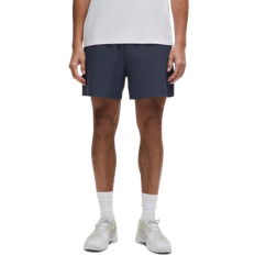 Lululemon Striped Mesh Tennis Short 5" - Club Blue