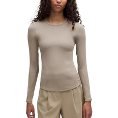 Lululemon Hold Tight Long Sleeved Shirt - Warm Ash Grey