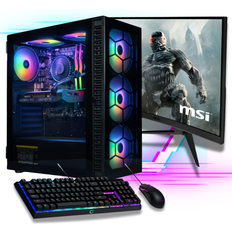 Gaming PC complete set Intel Core i9 12900K - Nvidia GeForce RTX3060 12GB - 500GB M.2 NVMe SSD - 32GB DDR4 - Windows 11 - WLAN - 27" TFT - keyboard/mouse