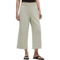 Lululemon Softstreme High-Rise Wide-Leg Cropped Pant - Fog Green