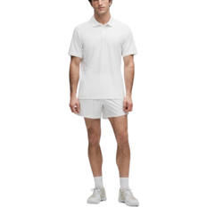 Lululemon Striped Mesh Tennis Short 5" - White