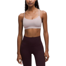 Lululemon Flow Y Bra Nulu Light Support A C Cups - Mauve Grey