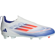 Adidas junior adidas Junior F50 League Laceless FG/MG - Cloud White/Solar Red/Lucid Blue
