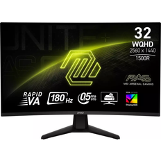 Displayport displayport MSI MAG 32CQ6F 32" 2560 x 1440 HDMI DisplayPort 180Hz