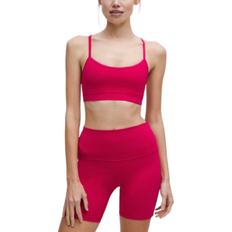 Lululemon Flow Y Bra Nulu Light Support A C Cups - Pink Dragonfruit