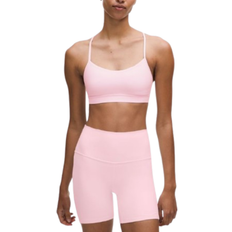 Lululemon Flow Y Bra Nulu Light Support A C Cups - Pink Organza