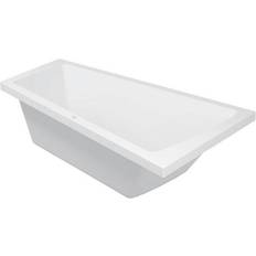 Duravit Badekar Paiova 170x100cm indbyg ryg højr