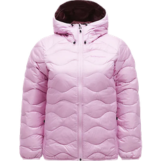 Rosa - Vinterjackor Peak Performance Helium Down Hood Jacket Vårjacka Medium - Rosa