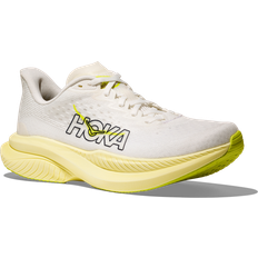 Adidas Yeezy Sportskor Hoka Mach 6 W - White/Neon Citrus