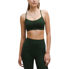 Lululemon Flow Y Bra Nulu Light Support A C Cups - Rainforest Green