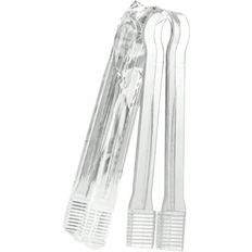 Shein 5 Pcs Plastic Buffet Tongs Clear 6.3 Inch Ice tong 5pcs 16cm