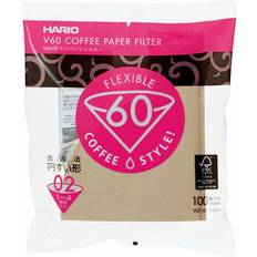 V60 kaffefiltre Hario V60 02 100pcs