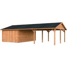 Garagen Palmako Garage Roger 19 0 33 2 m² Hellbraun Tauchgrundiert (Gebäudefläche )