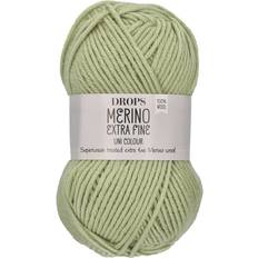 Merino extra fine Drops Design Merino Extra Fine Uni Colour Pistachio 105m