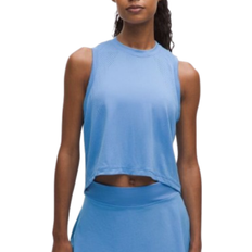 Lululemon Swiftly High Low Cropped Tank Top - Pool Party