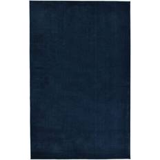 Dunelm Amber Rectangle Rug Amber Navy Blue 77x150cm