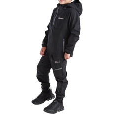 Tracksuits Berghaus Theran 1/2 Zip Tracksuit Children - Black