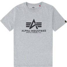 Alpha Industries Youth Basic Tee - Grey Heather