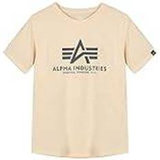 Alpha Industries Youth Basic Tee - Jet Stream White