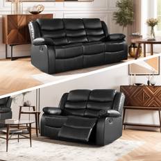 Recliner Leather 3 Plus Set