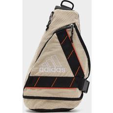 Beige - Women Backpacks adidas Originals Street Cross Body Bag Ecru Tint - Khaki Black