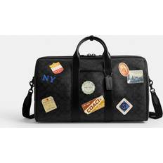Coach Duffle Bags & Sport Bags Coach Duffle Bag 45 In Signature Canvas With Patches