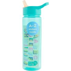 Turquoise Water Bottles Polar Gear Personalised Teal Sipper 700ml Water Bottle