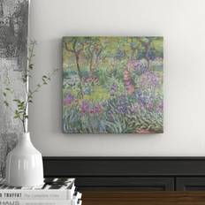 Cotton Wall Decor Astoria Grand The Artist's Garden in Giverny Multicolor Wall Decor