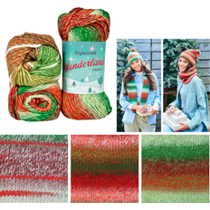 Yarn & Needlework Supplies Stylecraft Wonderland Chunky Acrylic Part Sparkle Yarn 100g