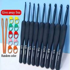 Shein 9pcs Blue Crochet Hook Set