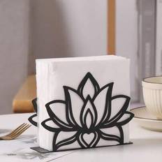 Shein Lotus Metal Desktop Towel Rack Napkin Holder
