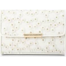 Clutches Carvela Positano Daisy Clutch Bag Bone Comb - White