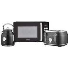 Tower Kettles Tower 1.7L Kettle 4 Slice Toaster 20L Microwave