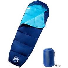 Adult Sleeping Bags Berkfield Home Mummy Sleeping Bag Blue One Size