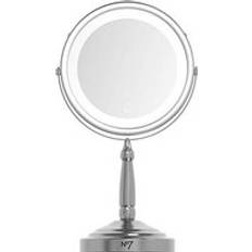 No7 Silver Cordless Mirror