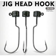 Fishing Equipment Shein 5pcs Fishing Lure Head Hooks Kit