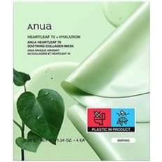 Anua Facial Masks Anua Heartleaf 70 Soothing Collagen Mask 4 Pack