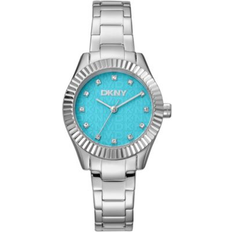 DKNY Stilren Stålrem Analog Klocka One Size