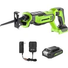 Power Saws Shein 24V 1 Brushless Reciprocating Saw Kit