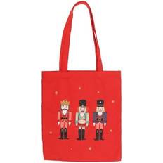 Something Different Nutcracker Polycotton Tote Bag - Red