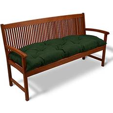 Beautissu Bänkdyna Flair BK Bekväm Sittdyna 100 x 50 x 50 cm Stolsdyna Grön