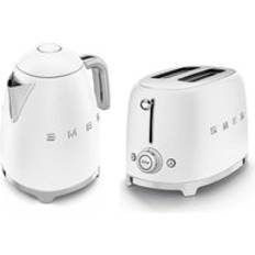 Smeg 1.7L Kettle 2 Slice Toaster Twin Pack